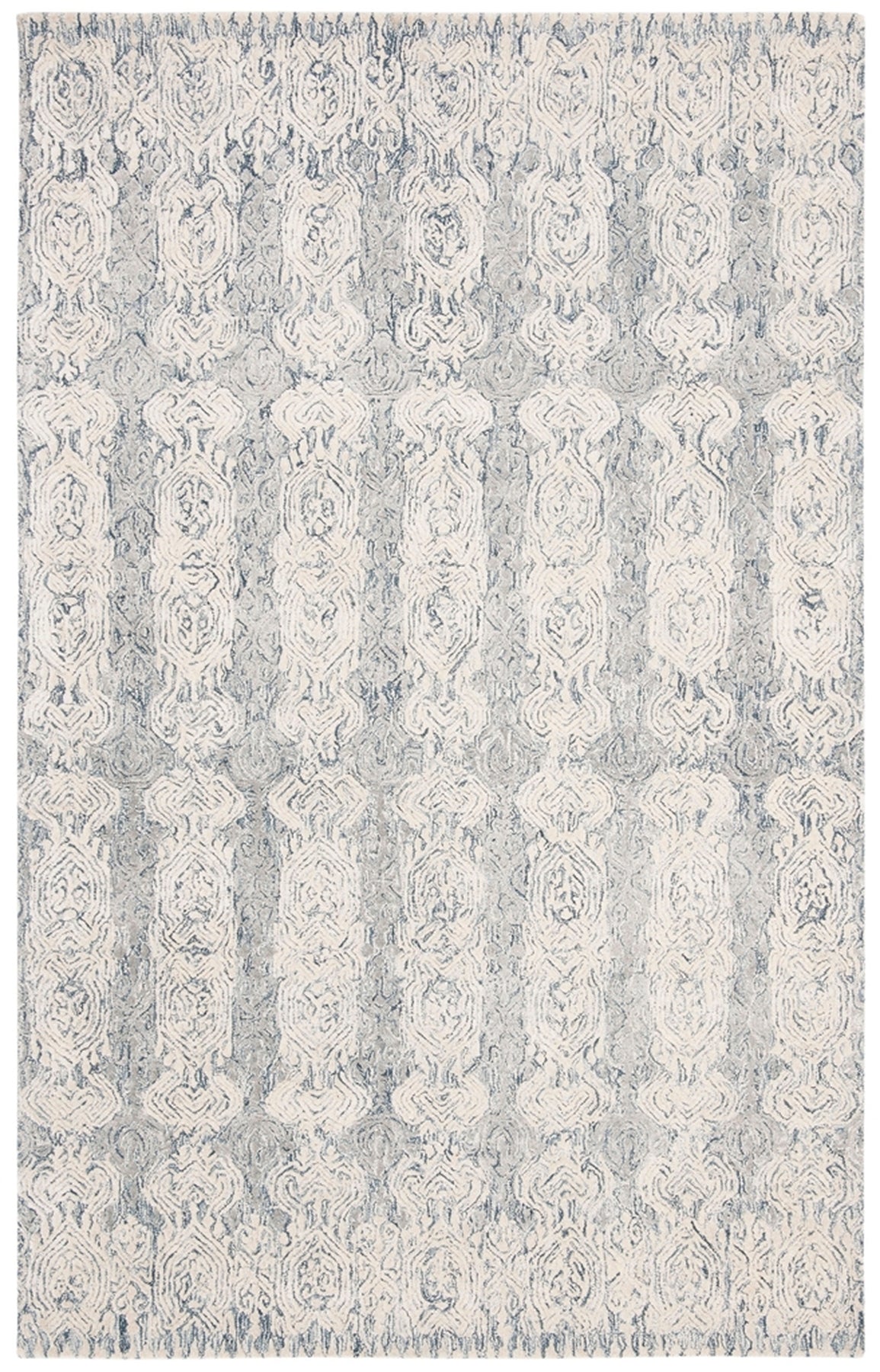 Exquisite Hand-Tufted Rectangle Luxury Area Rug Crafted from a Premium Blend of Wool and Viscose for Sophisticated Interiors
