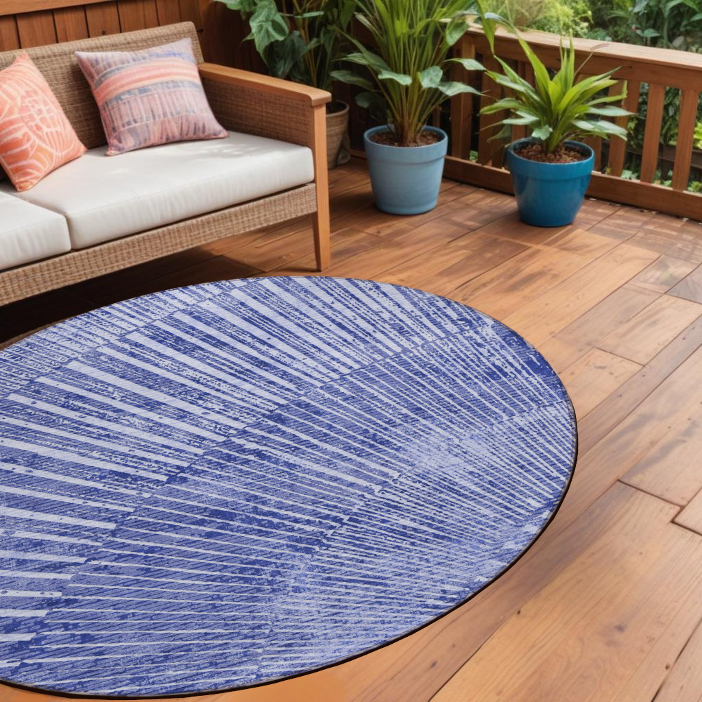 Stylish and Contemporary Abstract Washable Non-Skid and Stain-Resistant Runner Rug Ideal for Both Indoor and Outdoor Spaces