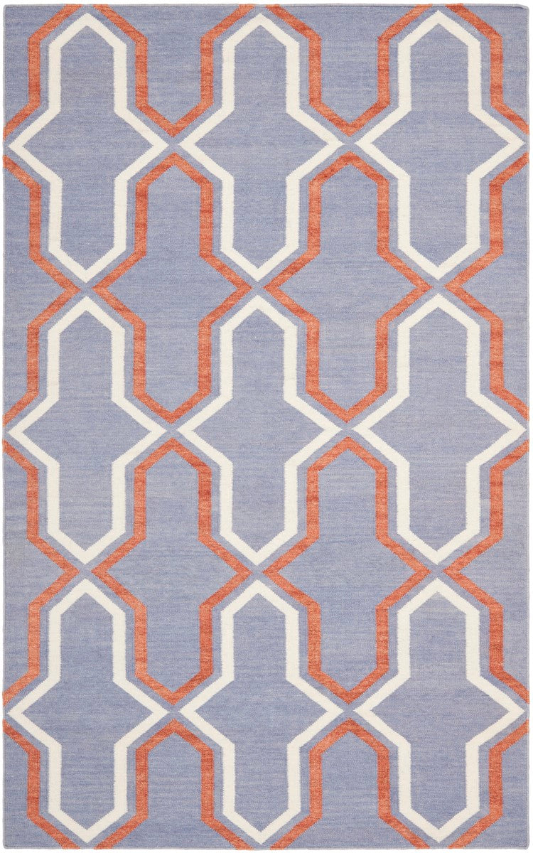 Exquisite Hand-Woven Dhurries Flat Weave Rug with Classic Geometric Patterns for Enduring Home Elegance