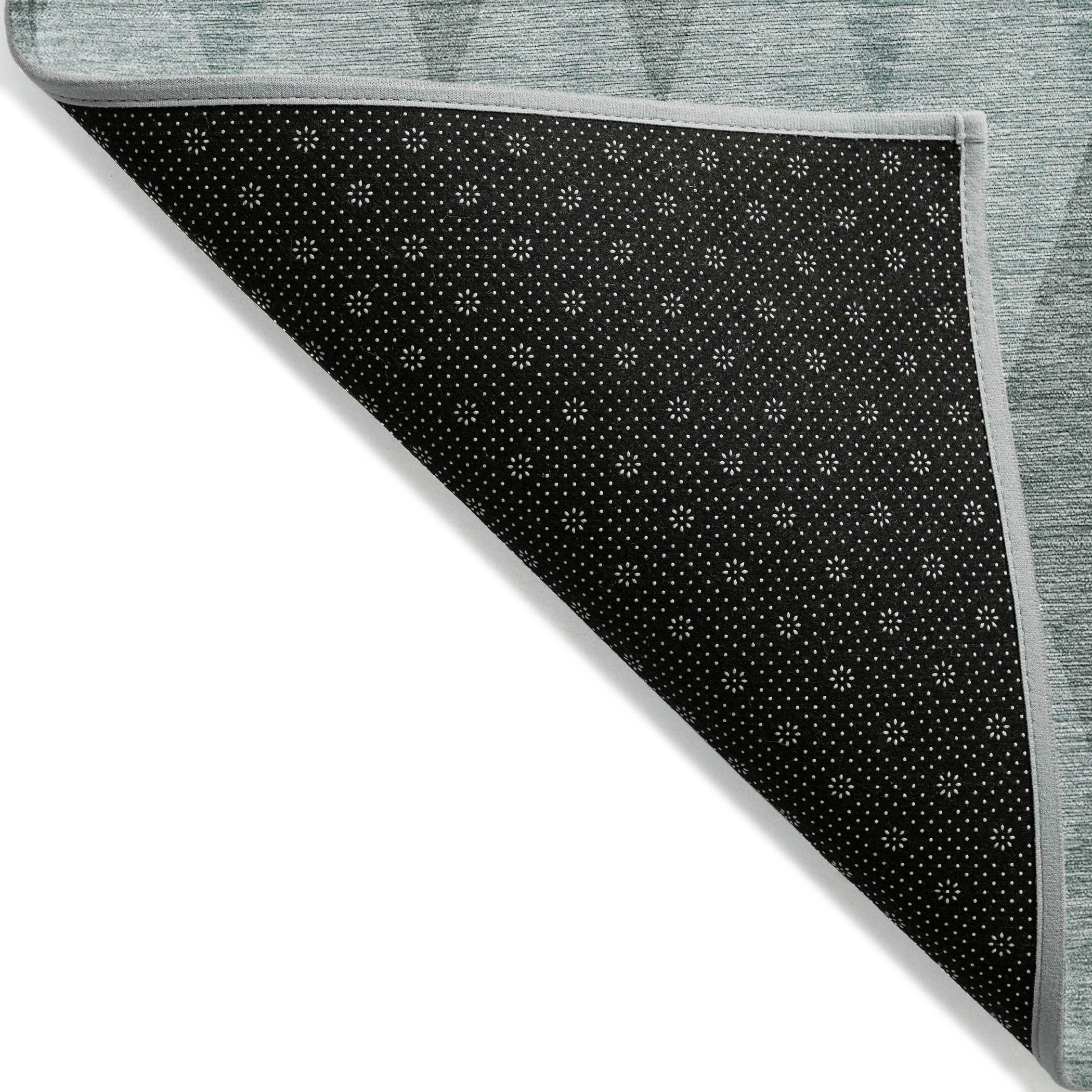 Washable, Stain-Resistant & Non-Skid Geometric Purple Outdoor Runner Rug for Your Space