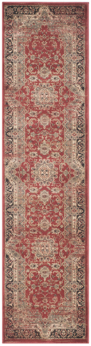 Elegant Vintage VTG574 Power - Loomed Polypropylene Rug for Classic Home Decor
