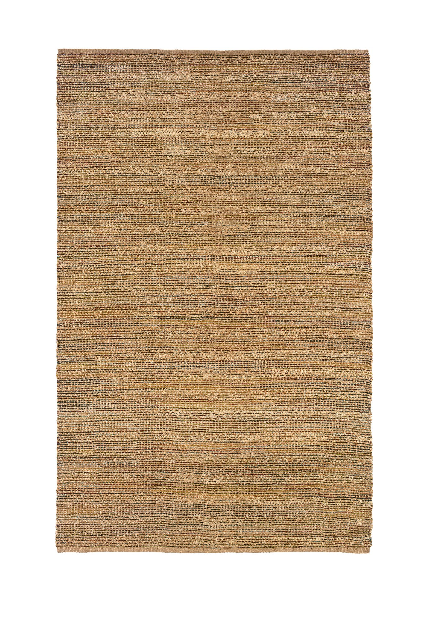 Durable & Easy-Clean Braided Jute Area Rug for Rustic Bohemian Living Spaces
