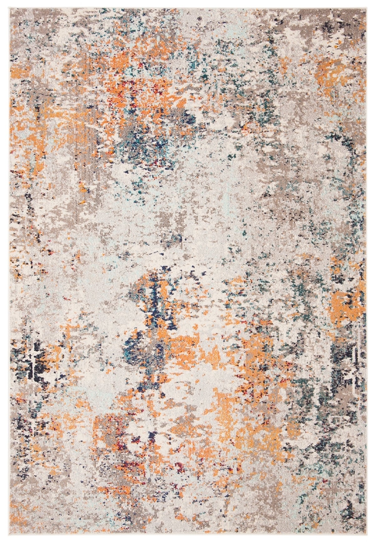 Stylish and Durable Madison Contemporary Flat - Woven Polypropylene Area Rug Imported from Turkey, Easy to Maintain