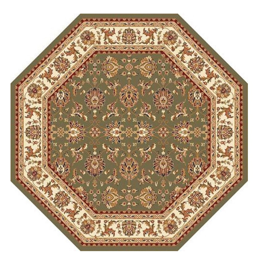 Exquisite Kashan Area Rug with Stunning Green and Ivory Design for Contemporary Elegance in Every Home Decor