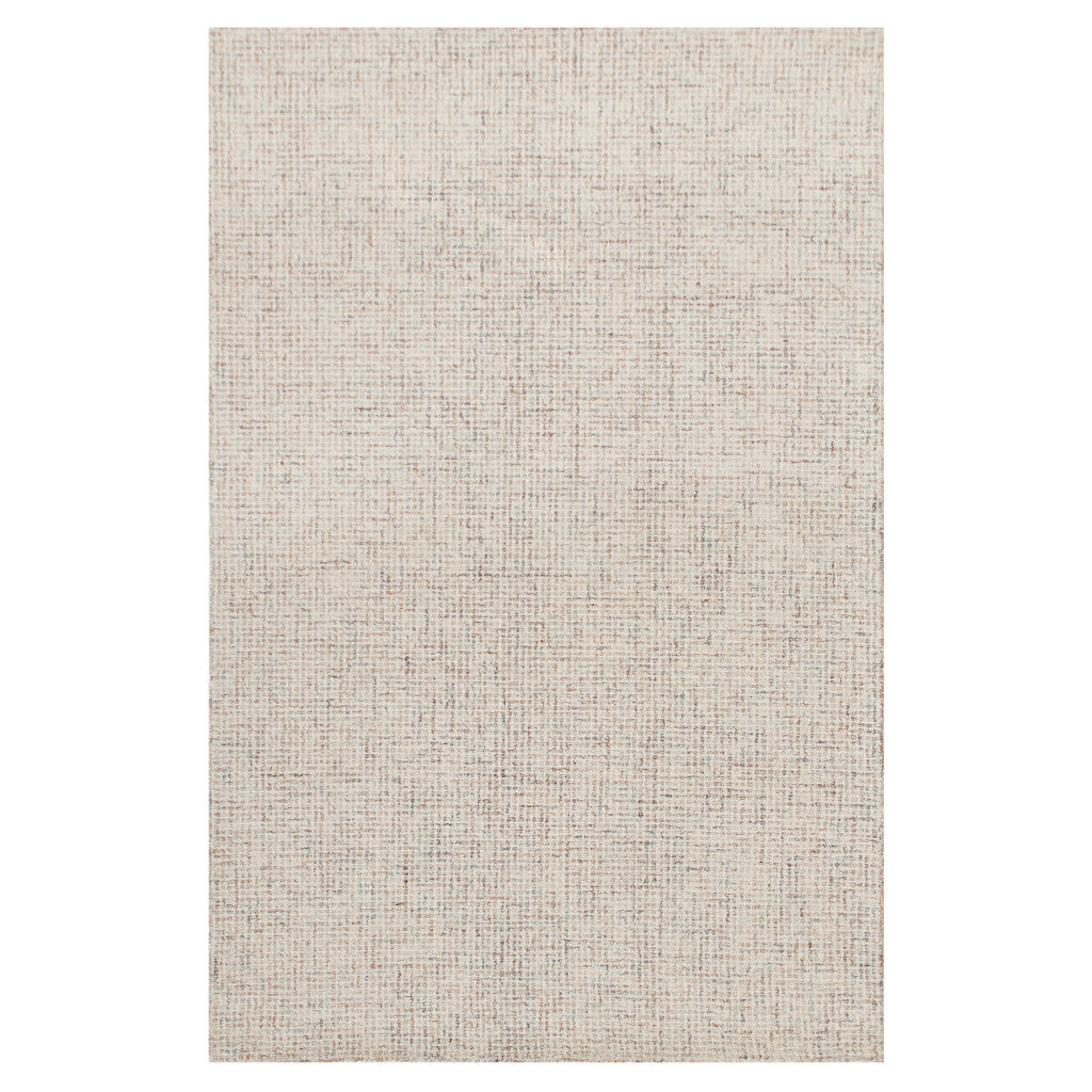 Handmade Blue and Ivory Wool Area Rug - Cozy, Stylish for Neutral Home Decor