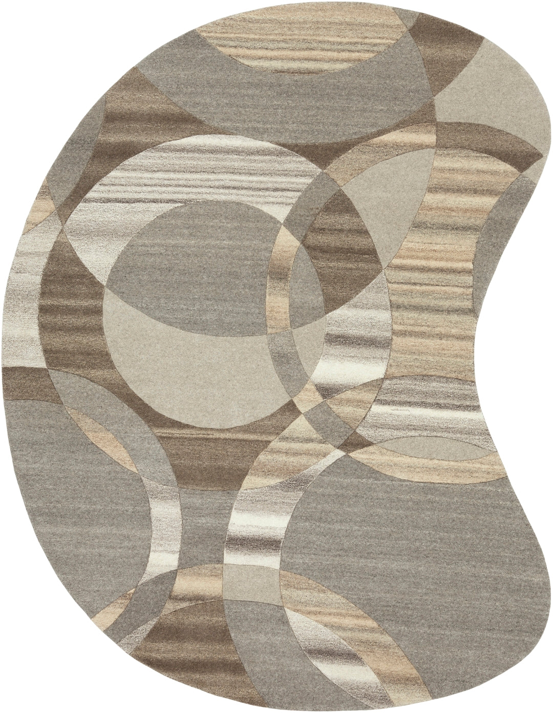 Forum FM-7210 Hand-Tufted Wool Area Rug - Contemporary Design, Medium Pile Height, Long-Lasting and Effortless to Clean for Every Space