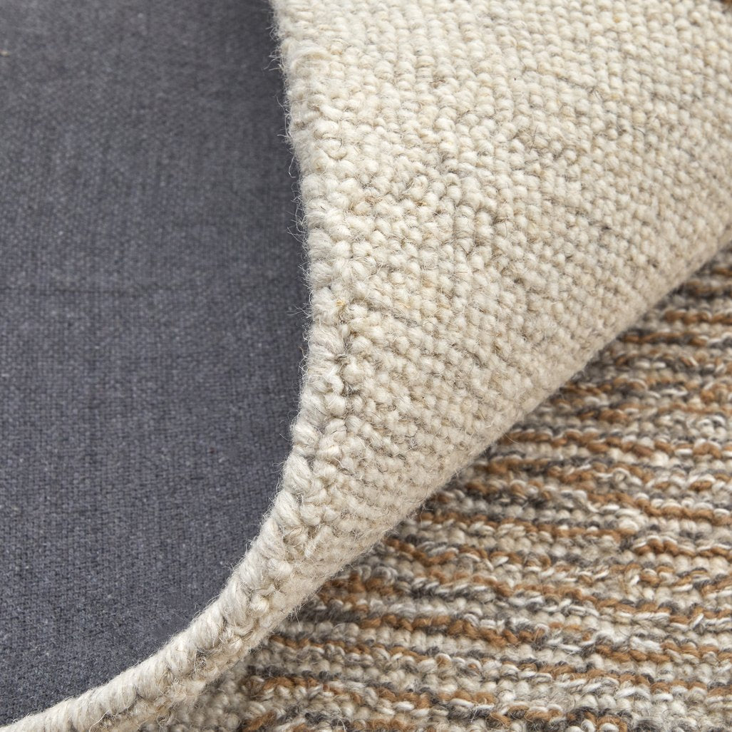 Feizy Hand-Tufted Wool/Nylon Area Rug - Contemporary Geometric, Stain-Resistant, Durable