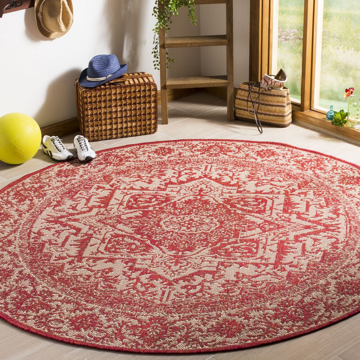 Stylish and Durable Linden 139 Power-Loomed Polypropylene Indoor/Outdoor Rug