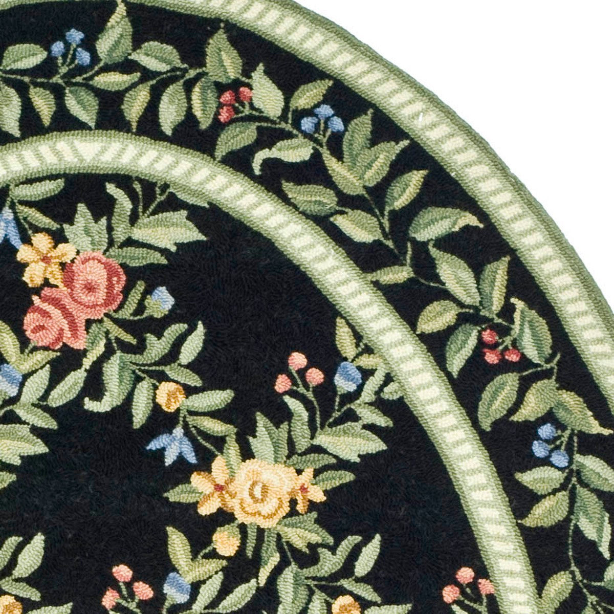 Chelsea Hand-Hooked Luxury Area Rug - Made with 100% Virgin Wool, Featuring a Durable Cotton Backing and Timeless Design Elegance
