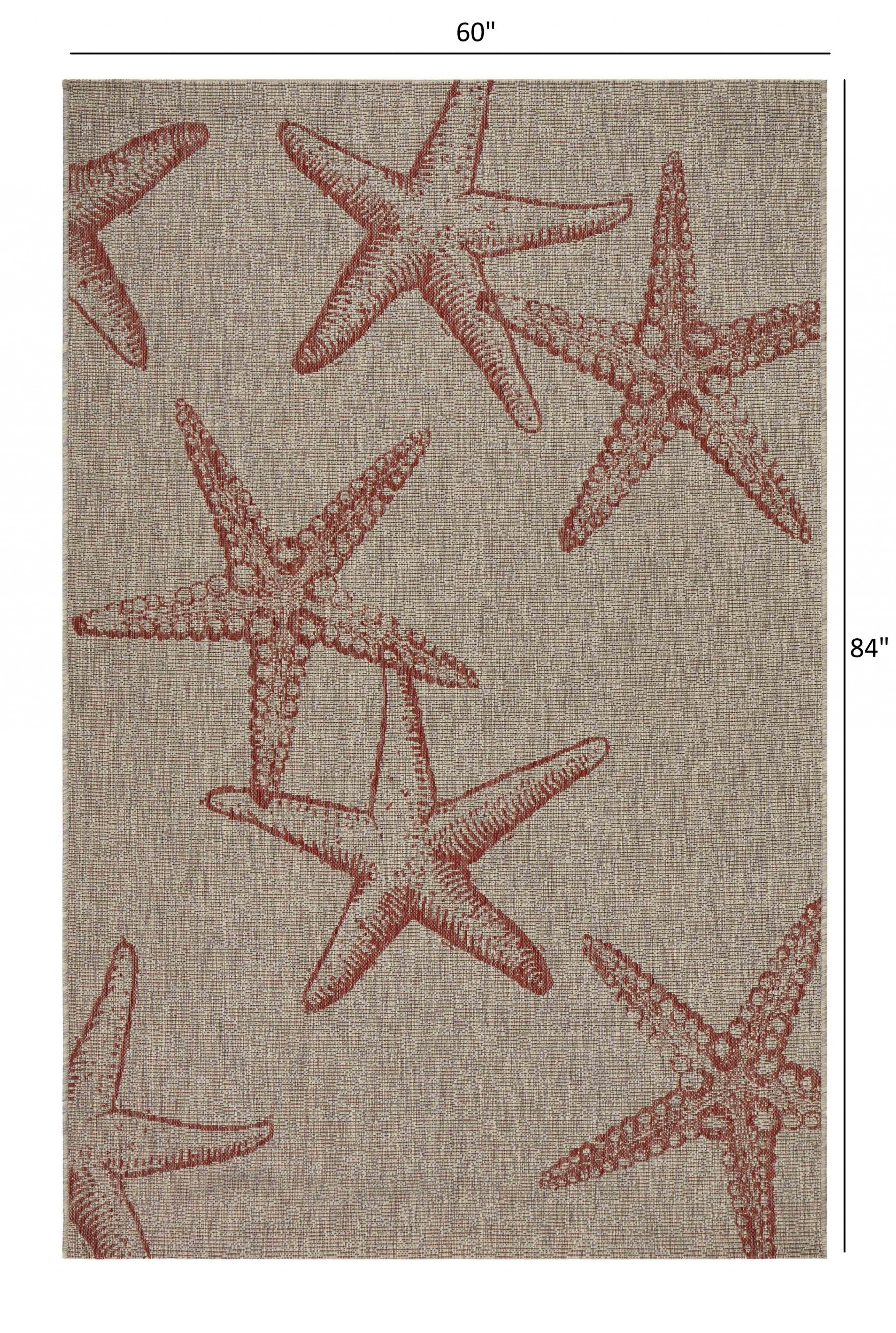 Stylish Turkish Beige Outdoor and Indoor Area Rug with Elegant Design