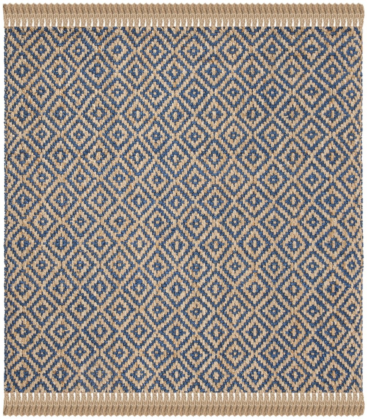 Exquisite Natural Fiber 266 Hand-Woven Jute Floor Rug - An Eco-Friendly and Stylish Home Decor Accessory for Sustainable Living