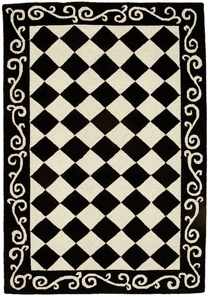 Chelsea Hand-Hooked Luxury Rug - Exquisite 100% Virgin Wool with Classic American and European-Style Designs