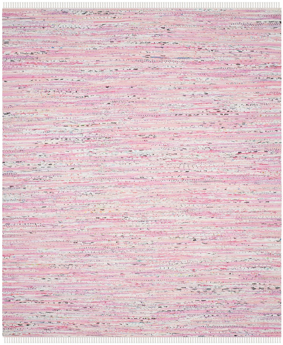 Handmade Woven Cotton Pile Rag Rug - A Piece of Art with Vibrant Colors and Timeless Charm for Casual Living Spaces