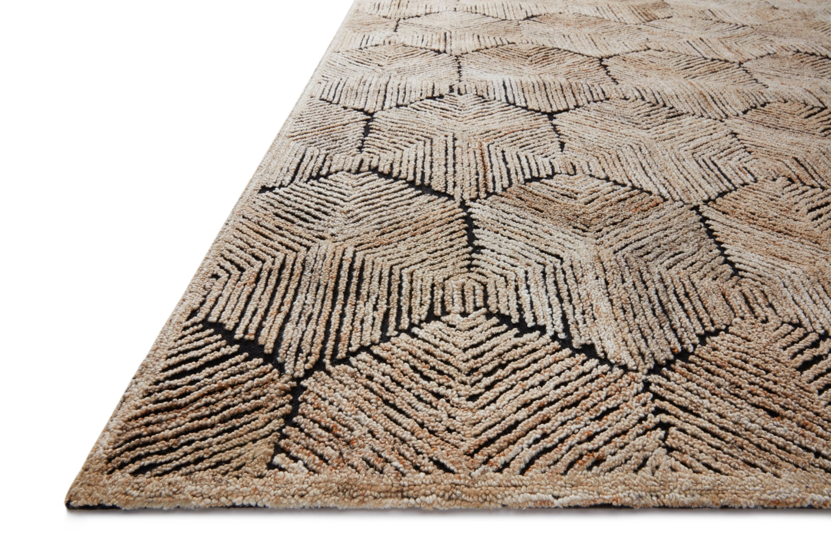 Prescott Contemporary Geometric Hooked Rug - Rich Textures and Dimension for Every Room