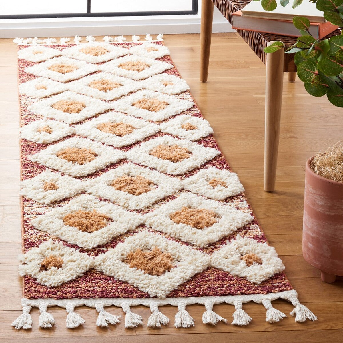 Exquisite Moroccan Tassel Shag Rug - A Luxurious Power - Loomed Flokati - Style Carpet for Cozy and Inviting Home Decor