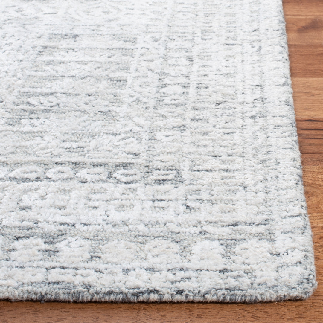 Exquisite Hand - Crafted Wool and Viscose Area Rug with Cotton Backing for Sophisticated and Elegant Living Spaces