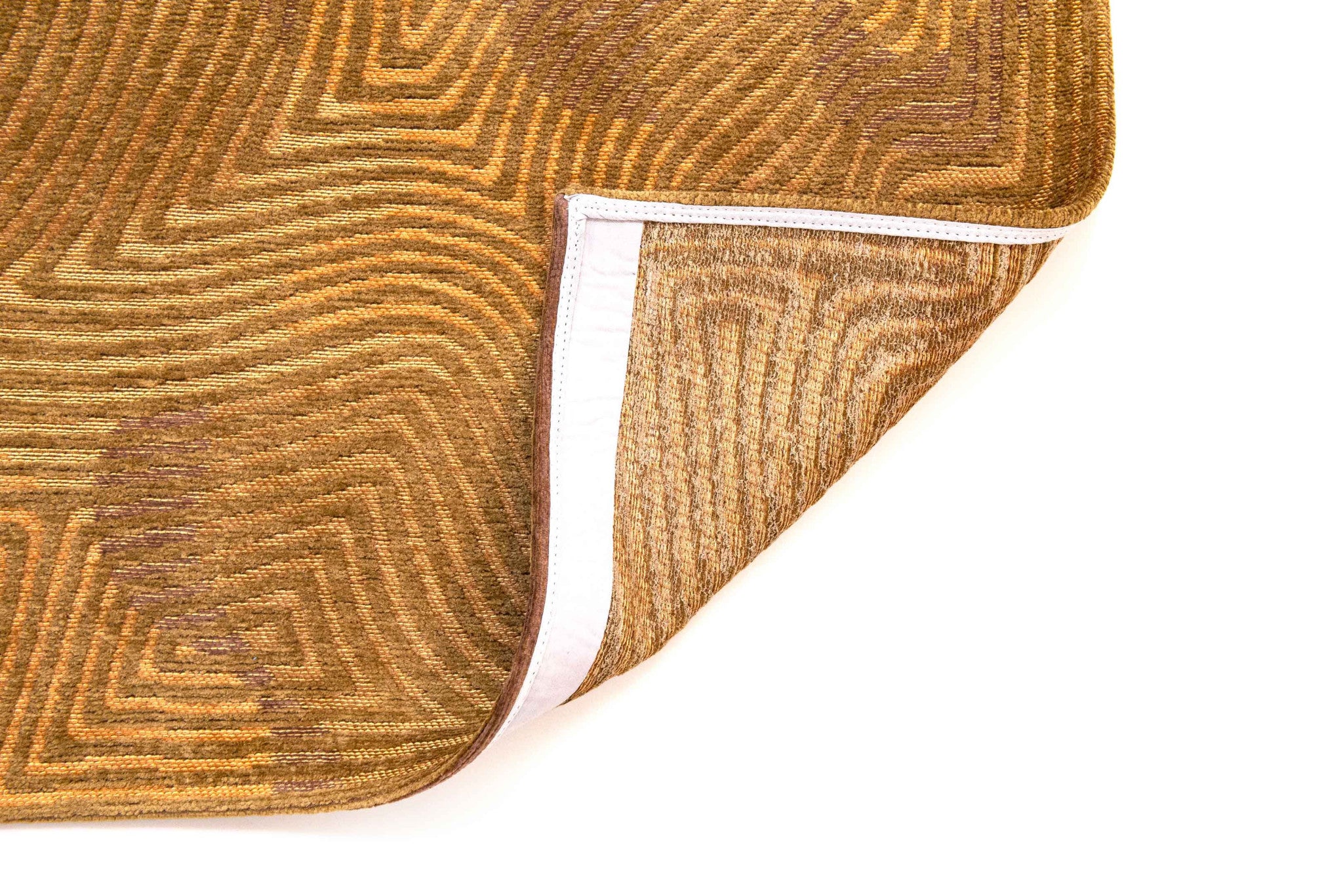 Stylish and Comfortable 3-Foot by 5-Foot Yellow Abstract Non-Skid Area Rug Ideal for Home Decor in Any Indoor Space