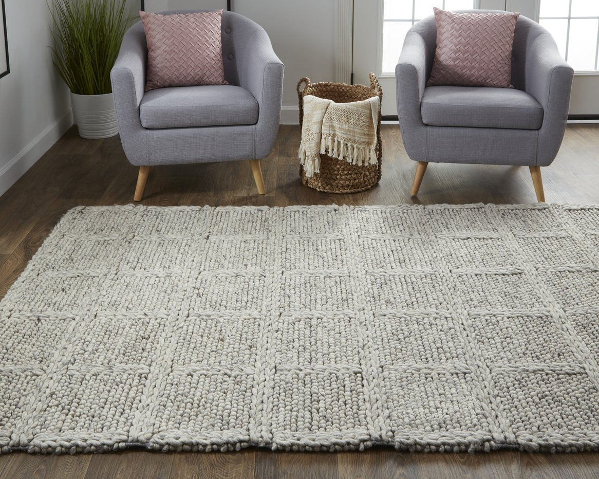 6790739F Berkeley Hand-Woven Wool Rug - Durable, Earthy Rug for Easy-Care Modern Living