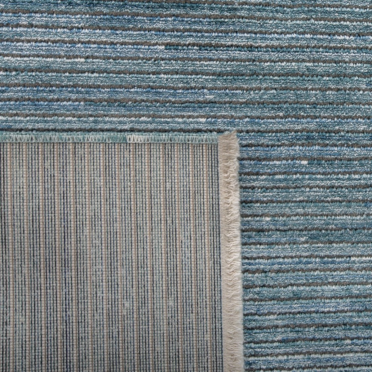 Soft Contemporary Area Rug - 40% Polyester & 60% Viscose Power Loomed for Modern Decor