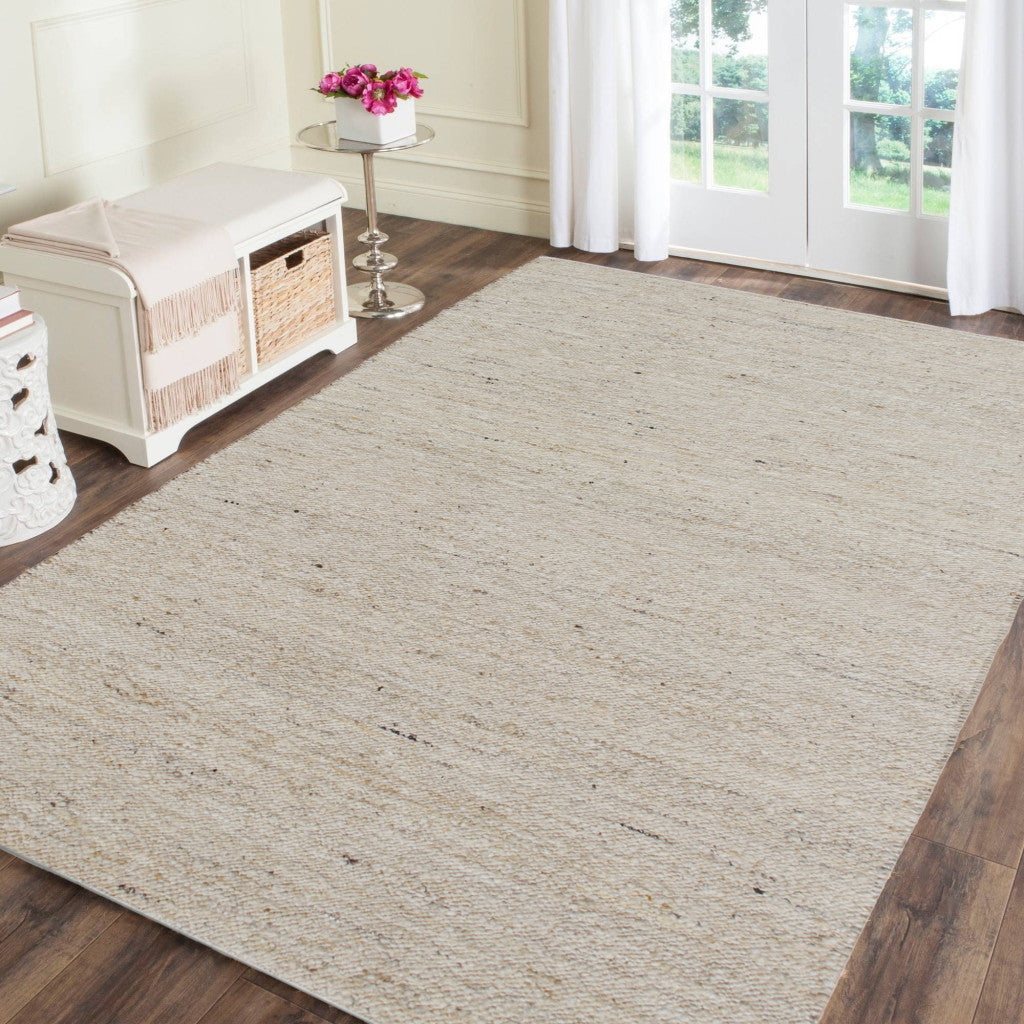Exquisite Hand-Woven Wool Area Rug - One-of-a-Kind Artisan-Crafted Piece for Adding Warmth and Versatile Decor to Any Room