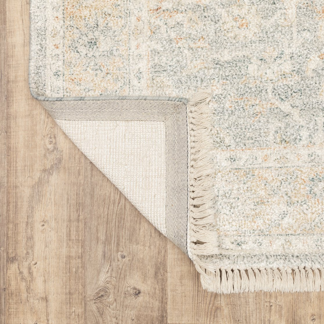 Exquisite Hand-Loomed Malabar Chenille Area Rug with Persian Design in Subtle Tones