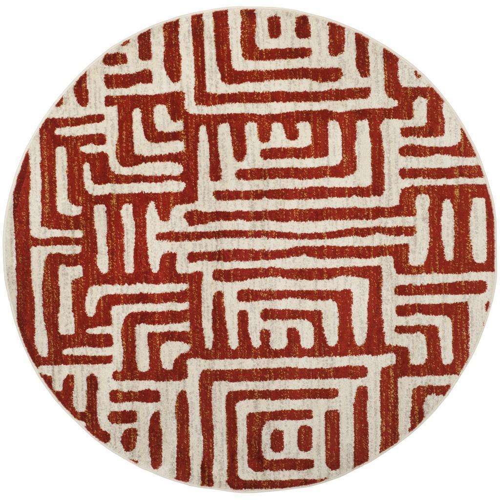 Safavieh Amsterdam AMS106 Luxury Power - Loomed Polypropylene Pile Rug for Elegant Home Decorative Design