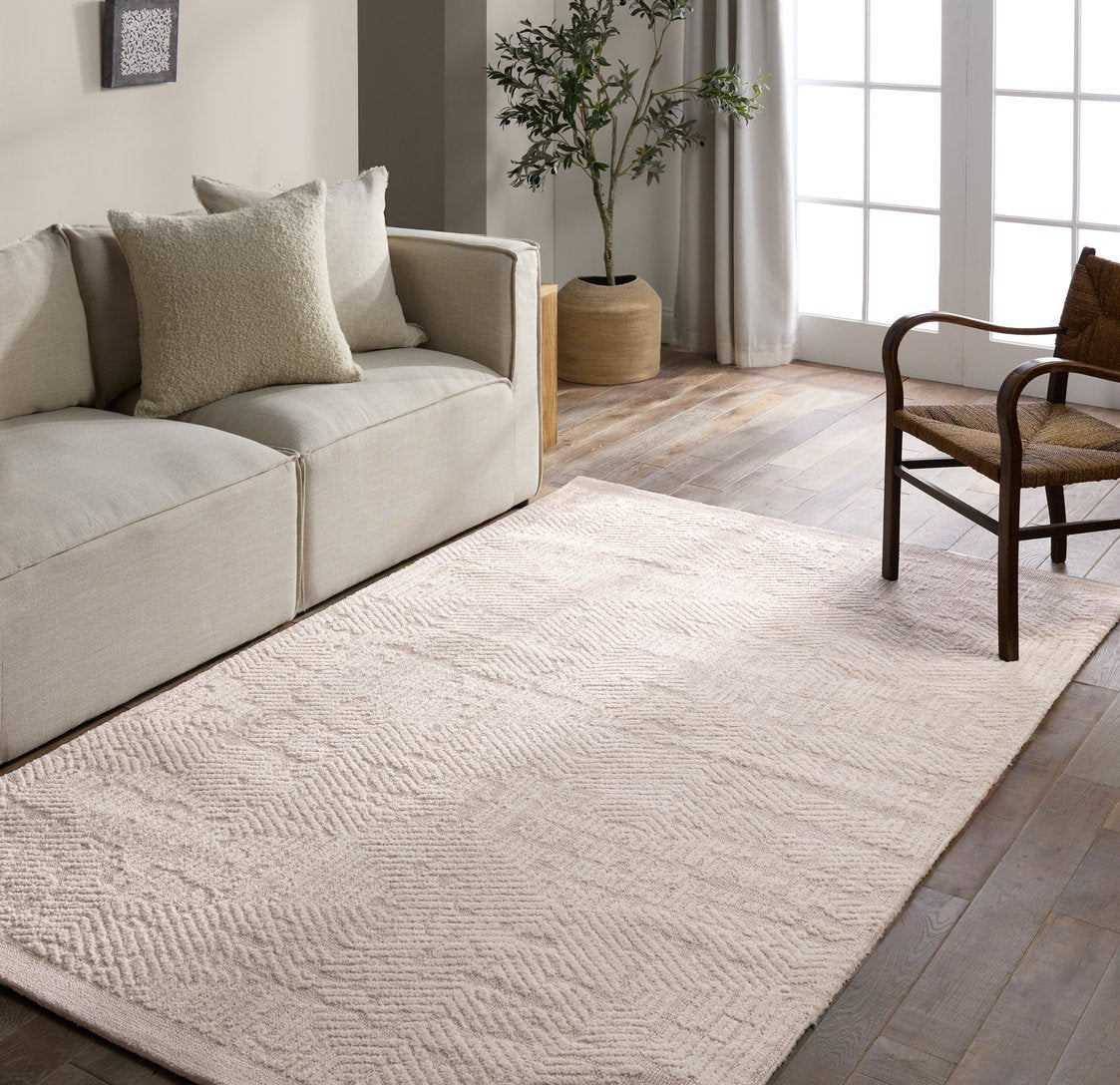 Atmosphere Erwin ATM01 100% Polyester Handwoven Contemporary Geometric Indoor Rug