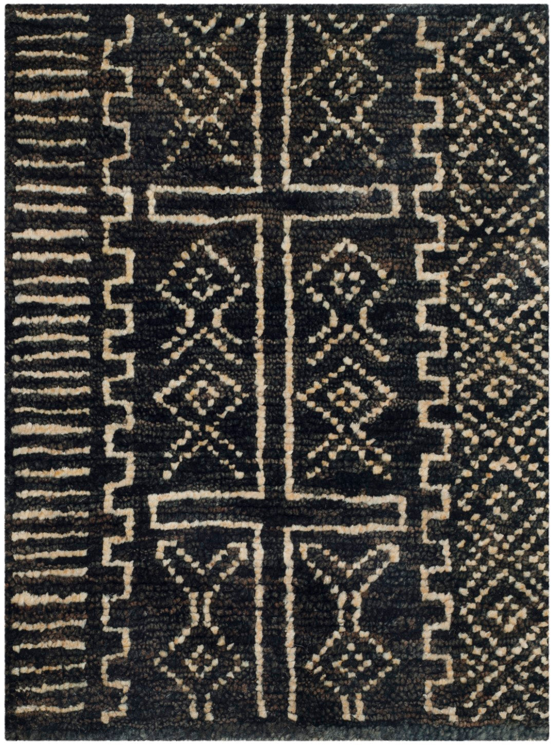 Eco-Friendly Hand-Knotted Kenya Hemp and Jute Rug for Stylish Interiors