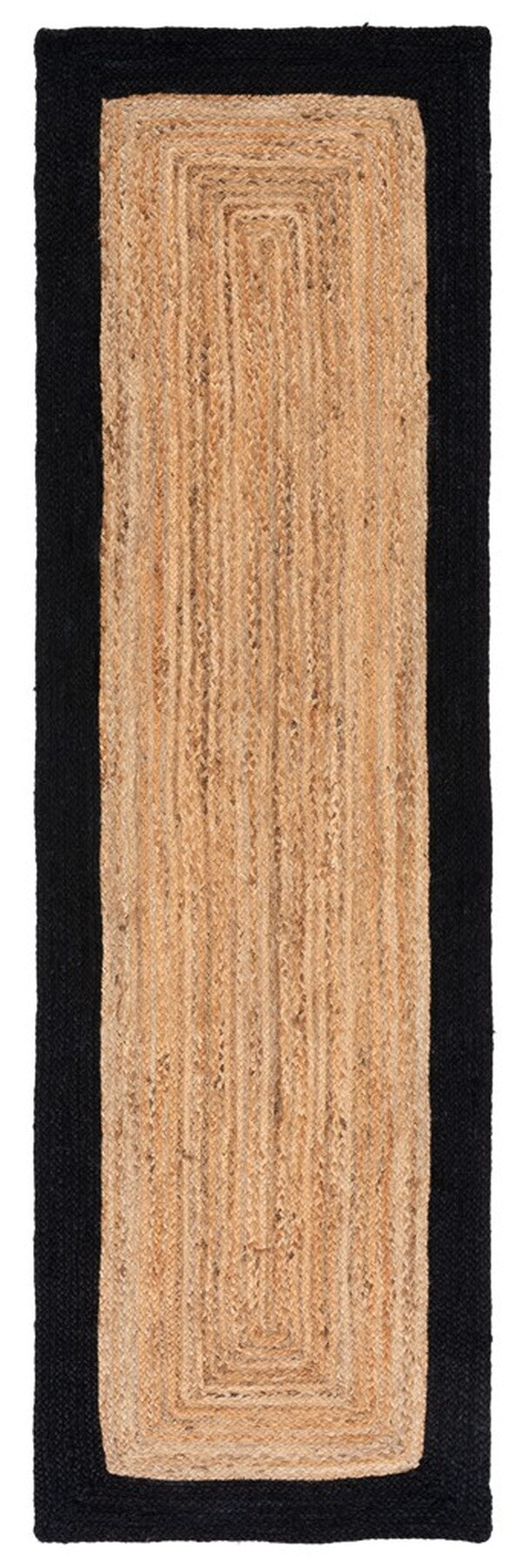 Stylish Eco-Friendly Flat Weave Rug Made of Jute and Cotton for Home Décor