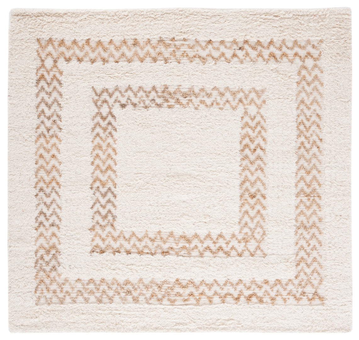 Luxurious Hand - Woven Contemporary Rug: 65% Wool, Jute & Cotton Blend for Every Space