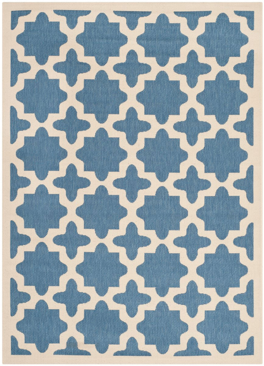Safavieh Courtyard Durable and Stylish Power Loomed Area Rug Ideal for Both Indoor and Outdoor Decorative Spaces