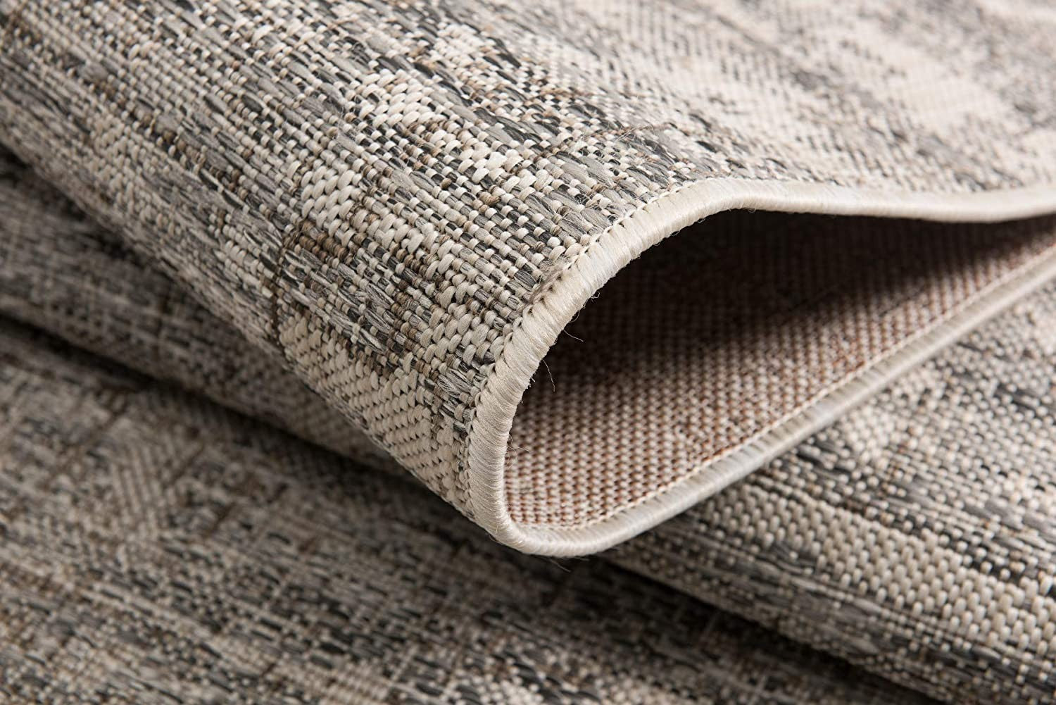Exquisite Ivory Abstract Power Loom Runner Rug for a Warm and Fashionable Home Decor, Ideal for Hallways and Living Spaces