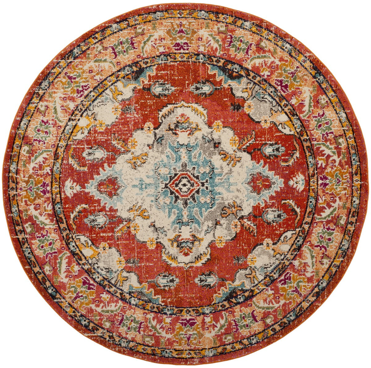 Elegant Turkish Monaco Traditional Flat - Weave Polypropylene Rug for Any Room