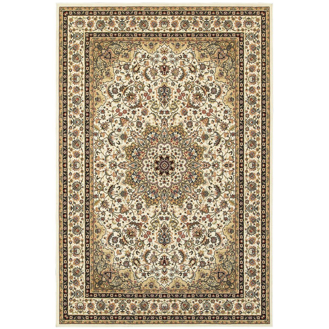 Kashan Indoor Area Rug - Exquisite Persian Design with a Luxurious and Soft Hand, Ideal for Elegant and Sophisticated Interiors