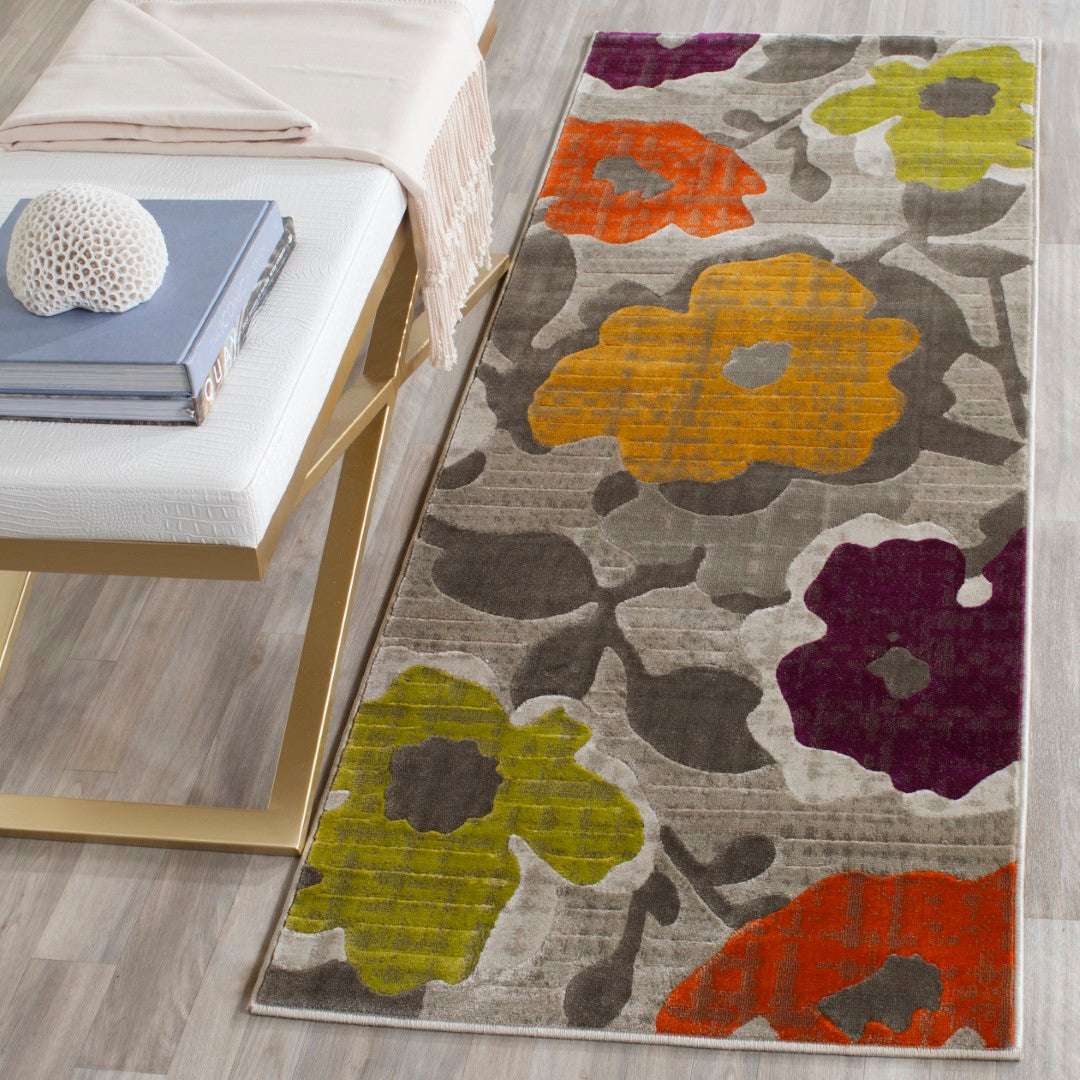 Luxurious Power Loomed Rectangle Rug - Polypropylene with Jute Backing, Made in Turkey