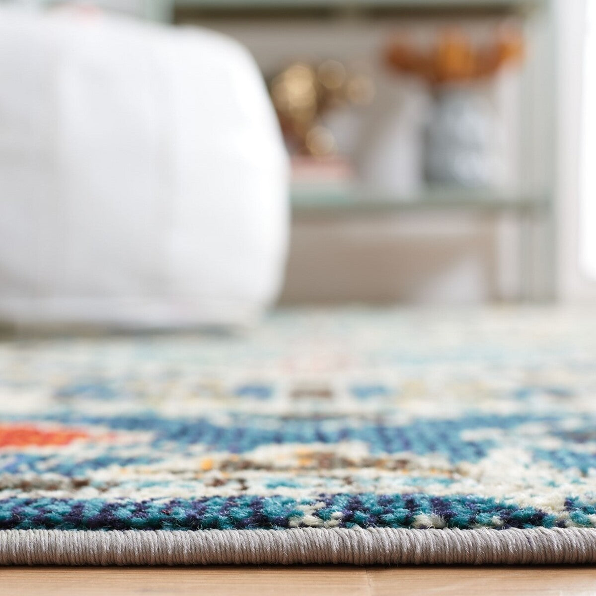 Elegant Madison Transitional Power - Loomed Polypropylene Friese Rug for Home Decor