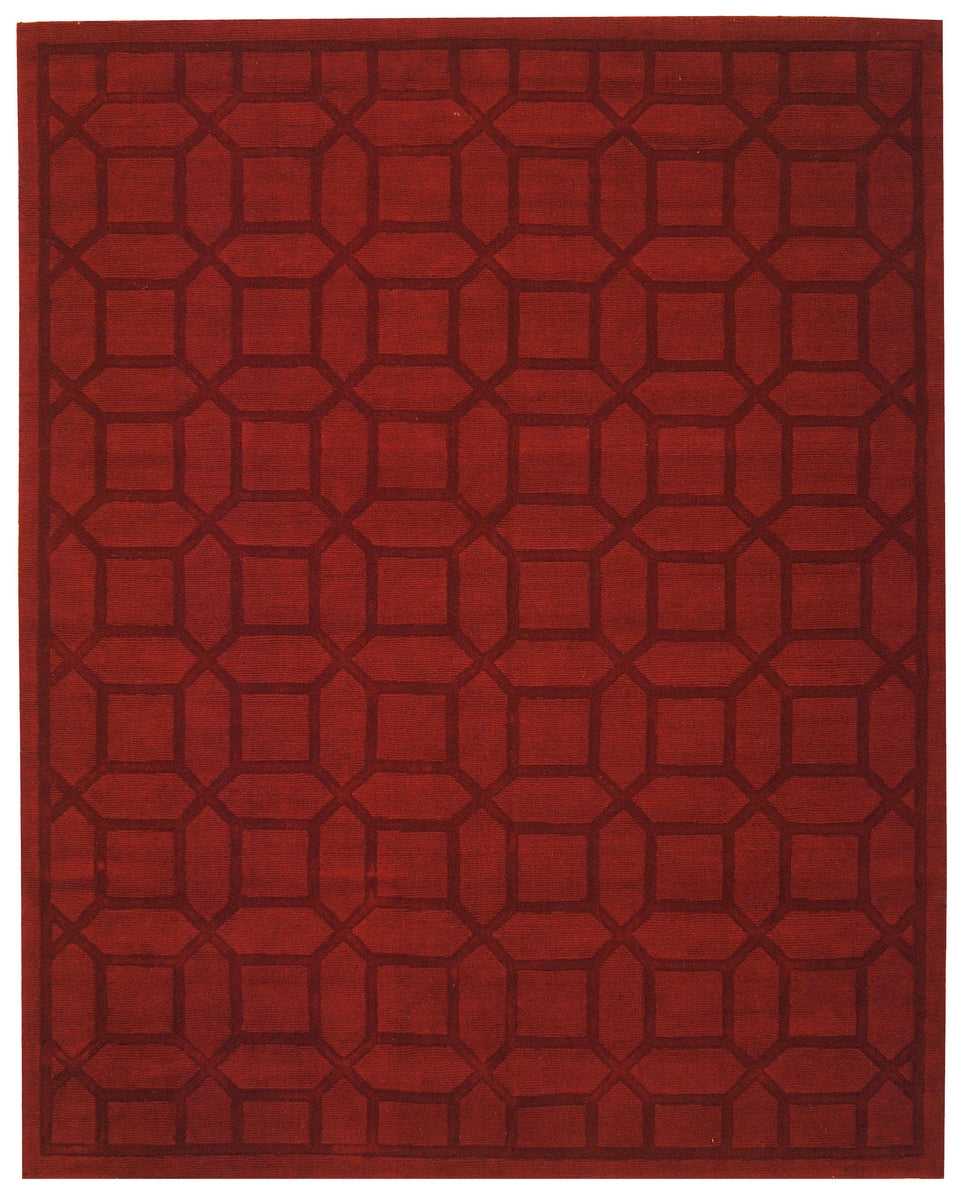 Exquisite Indian Hand-Woven Wool Pile Rectangle Rug for Luxurious Home Interior Decor