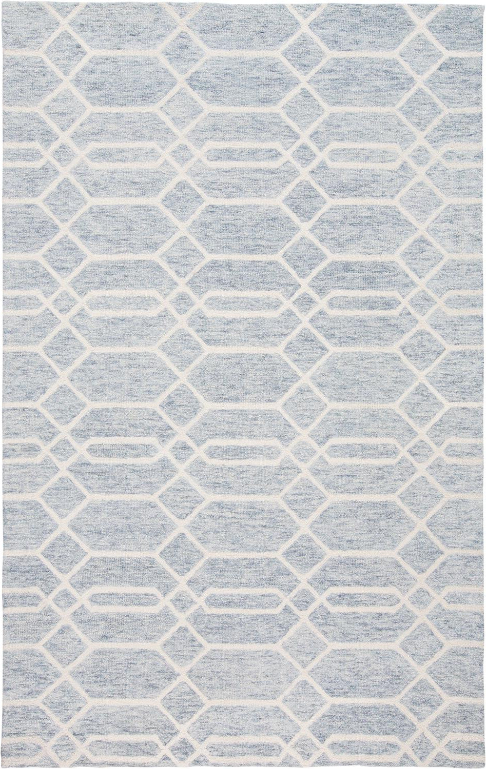 Handmade Stain-Resistant Geometric Wool Area Rug with Stylish Design for Creating Cozy Living Spaces