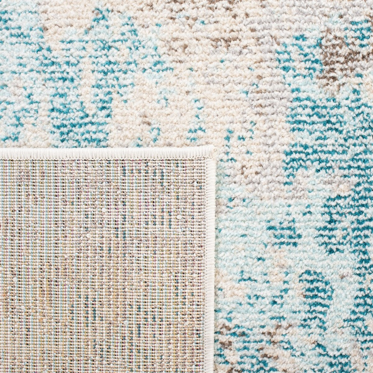 Stylish and Durable Madison Contemporary Flat - Woven Polypropylene Area Rug Imported from Turkey, Easy to Maintain