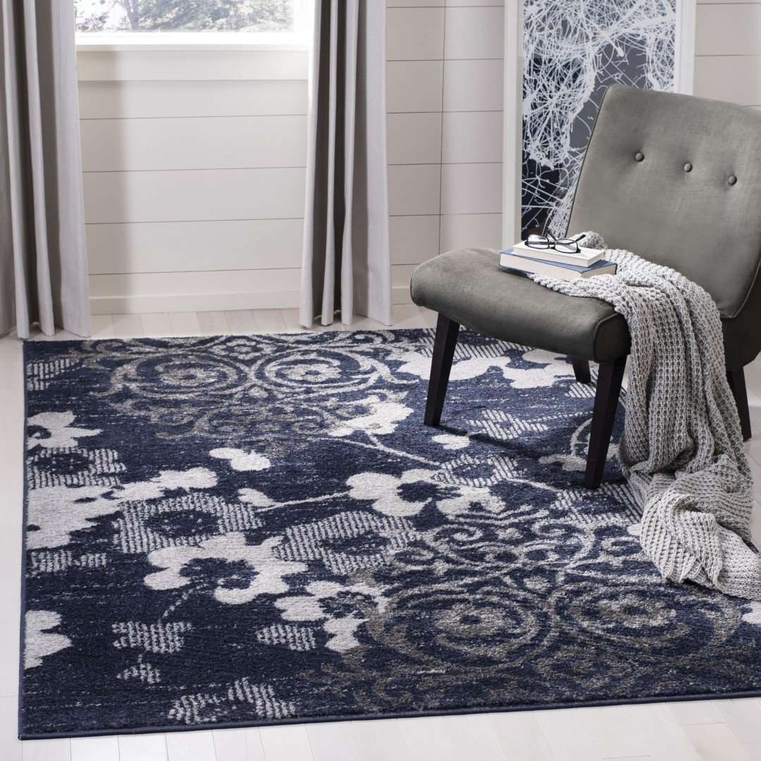Turkish Premium Power - Loomed Polypropylene Pile Rug with Stylish Jute Backing