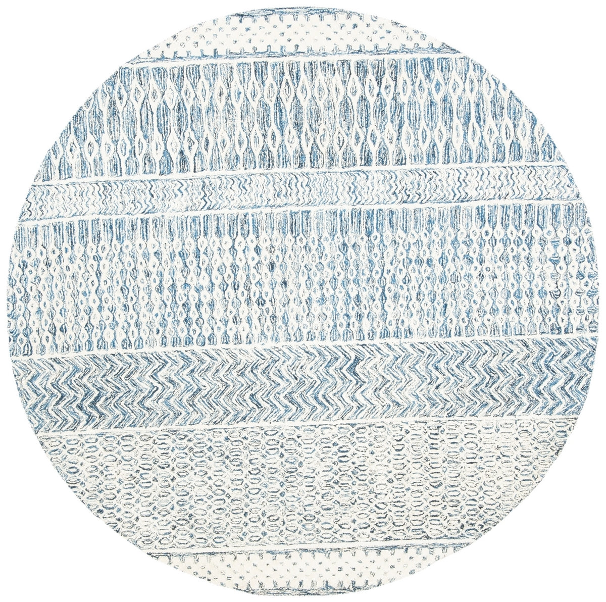 Stylish Square Glamour Tufted Area Rug Crafted from a Luxurious Blend of Wool and Viscose for Elegant Interior Spaces