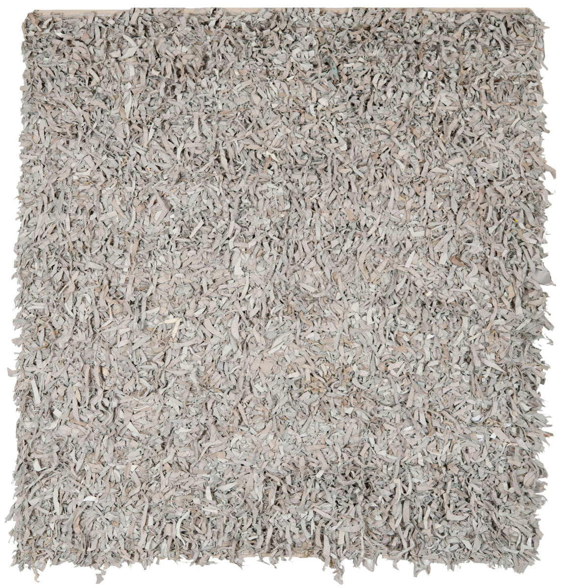 Safavieh's Hand-Knotted Leather Shag Rug for a Modern Home's Luxurious Look