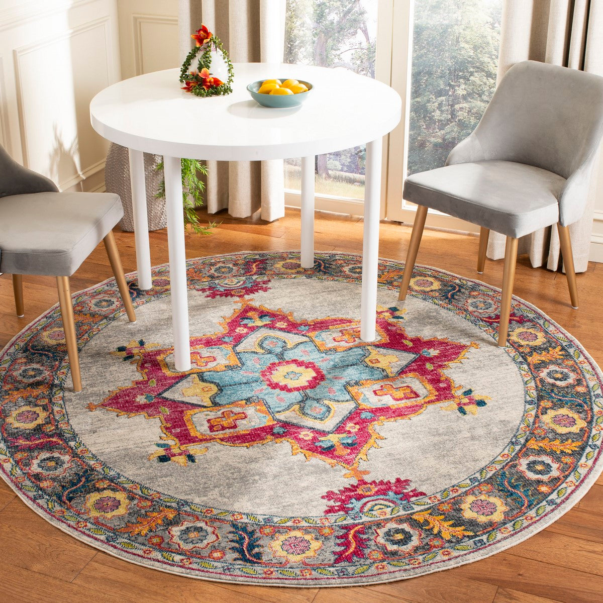 Luxurious Merlot Power Loomed Area Rug - Soft Pile, Durable for Every Room
