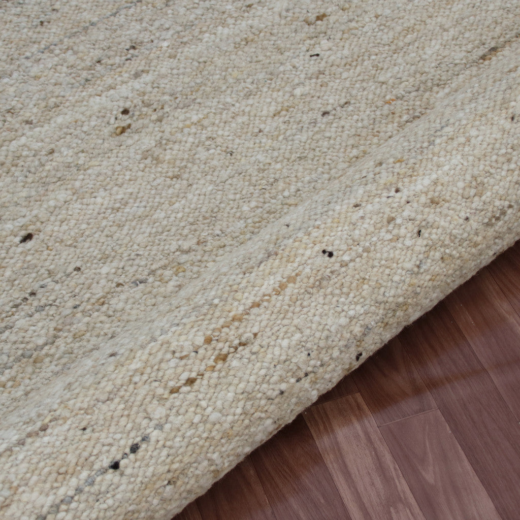 Exquisite Hand-Woven Wool Area Rug - One-of-a-Kind Artisan-Crafted Piece for Adding Warmth and Versatile Decor to Any Room