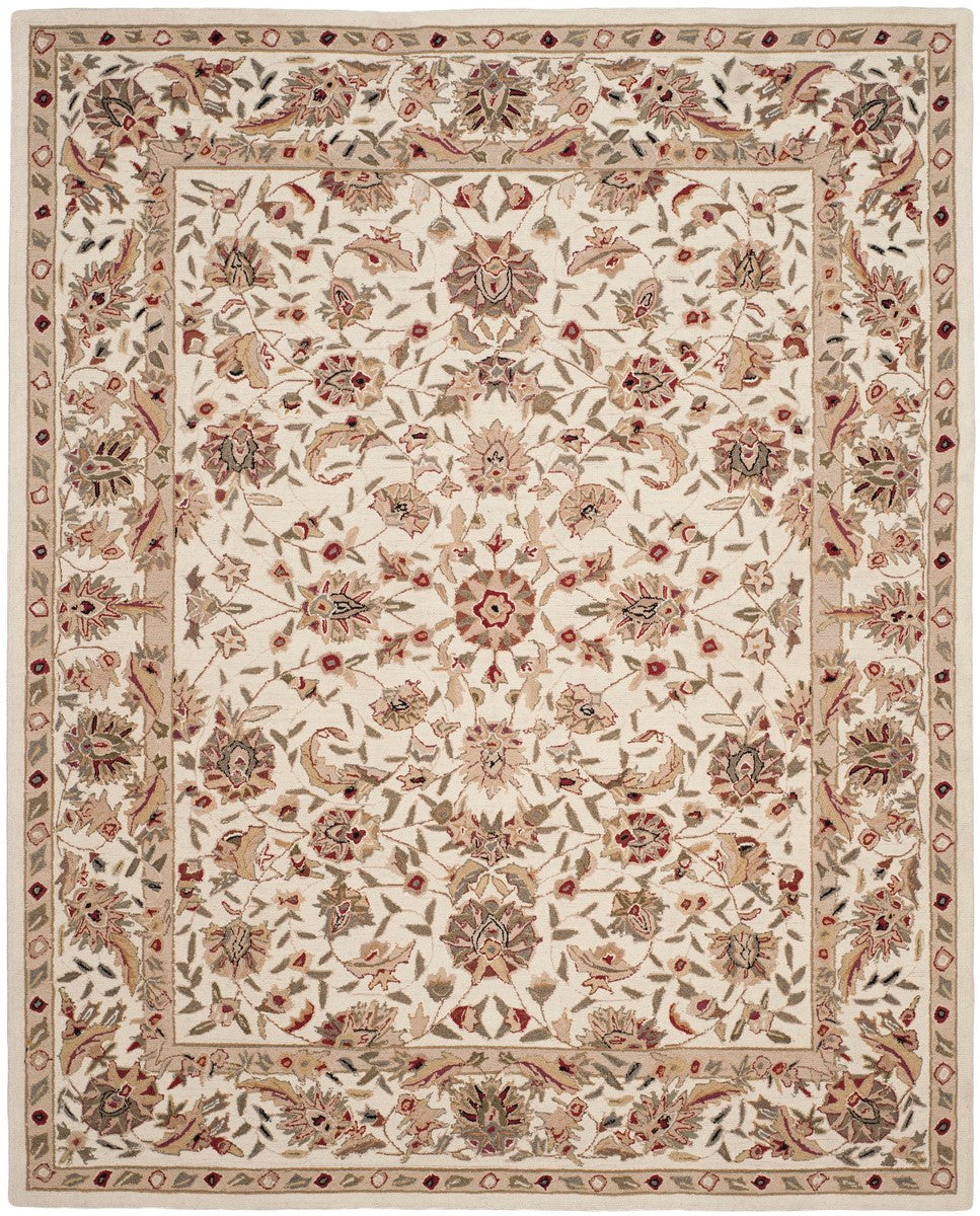 Luxurious Chelsea Hand-Hooked Rug: 100% Virgin Wool Pile, Durable Cotton Backing for All Spaces