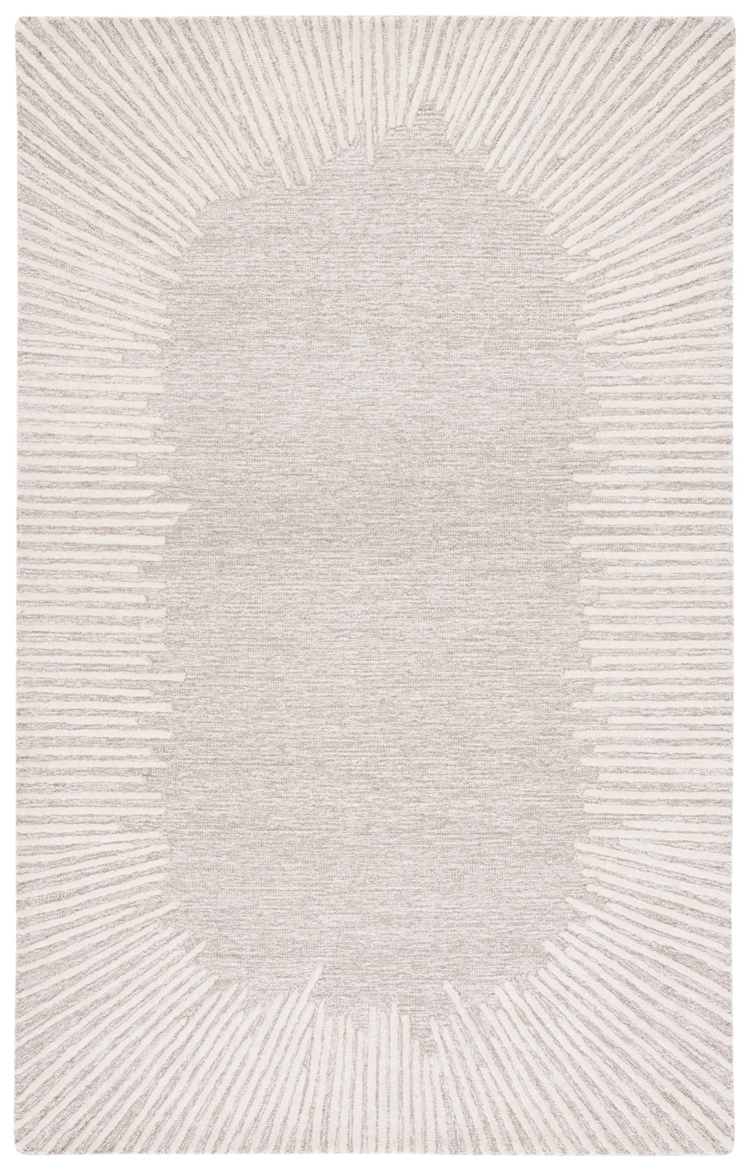 Stylish and Durable Hand-Tufted Wool & Cotton Abstract Rug for Elegant Home Decor