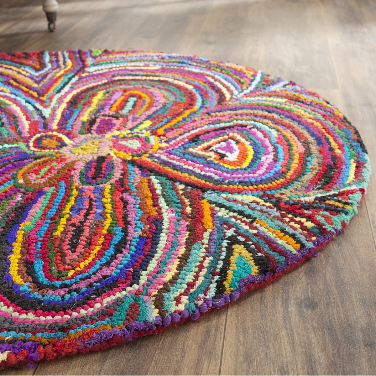 Luxurious Nantucket Hand - Tufted 100% Cotton Rug for Elegant Home Comfort