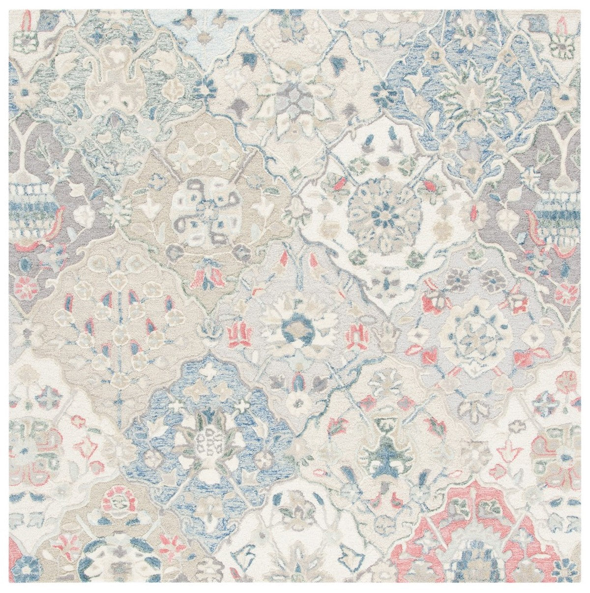 Exquisite Hand - Tufted Wool Area Rug with Opulent Indian Craftsmanship for Sophisticated Home Decor and Stylish Living Spaces