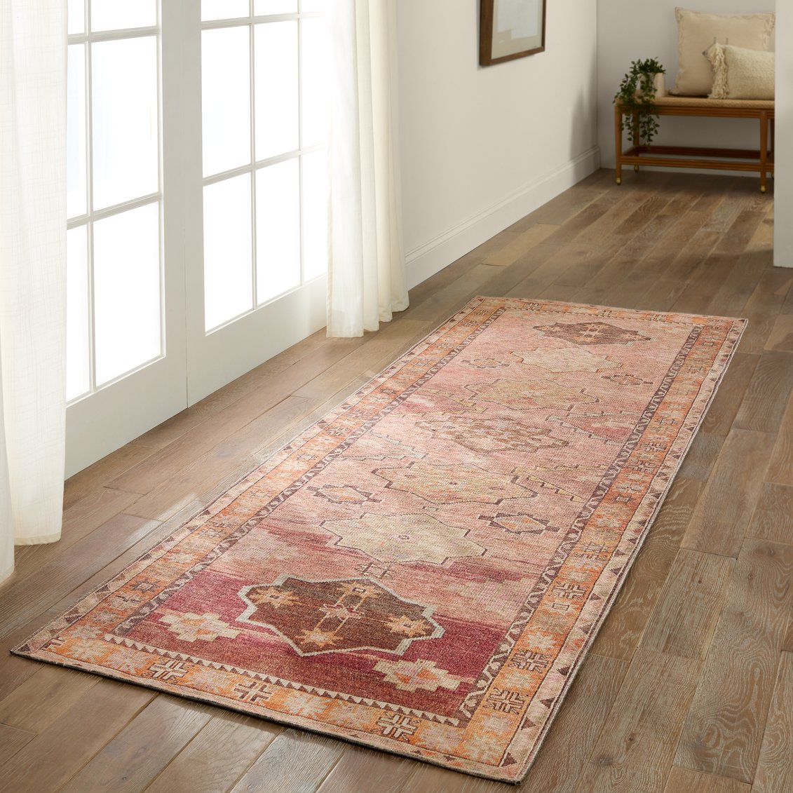Canteena Jesse Powerloomed 100% Polyester Indoor Traditional Medallion Rug CAN05 RUG154718