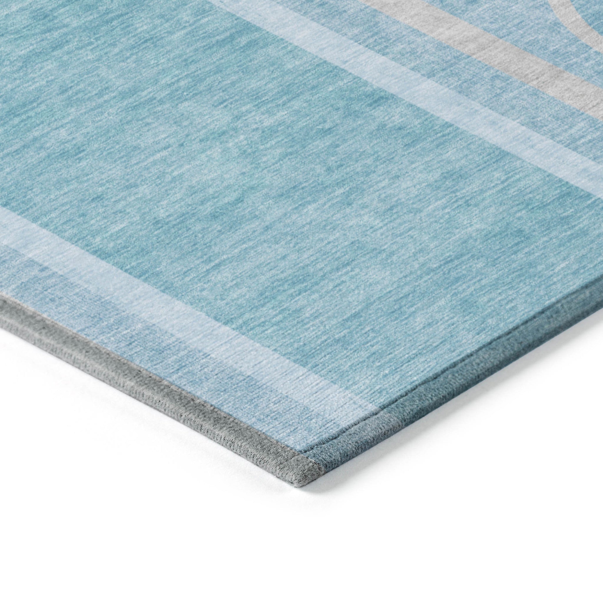 Stylish and Contemporary Abstract Washable Indoor-Outdoor Runner Rug, Stain-Resistant, Ideal for Every Space